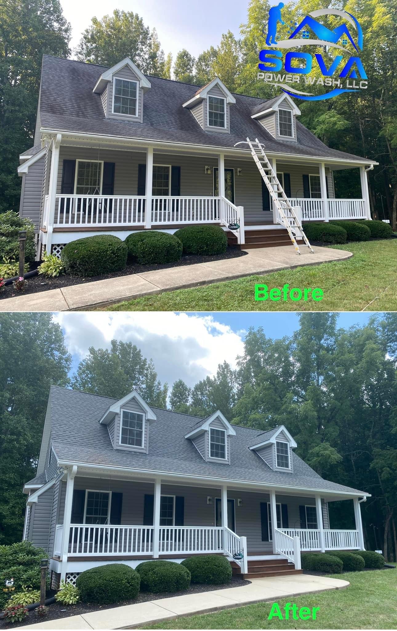 House Washing and Roof Washing in Victoria, VA